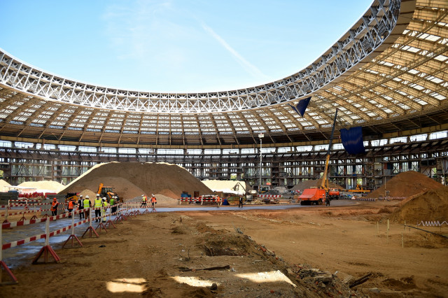 Строительство спортивных сооружений